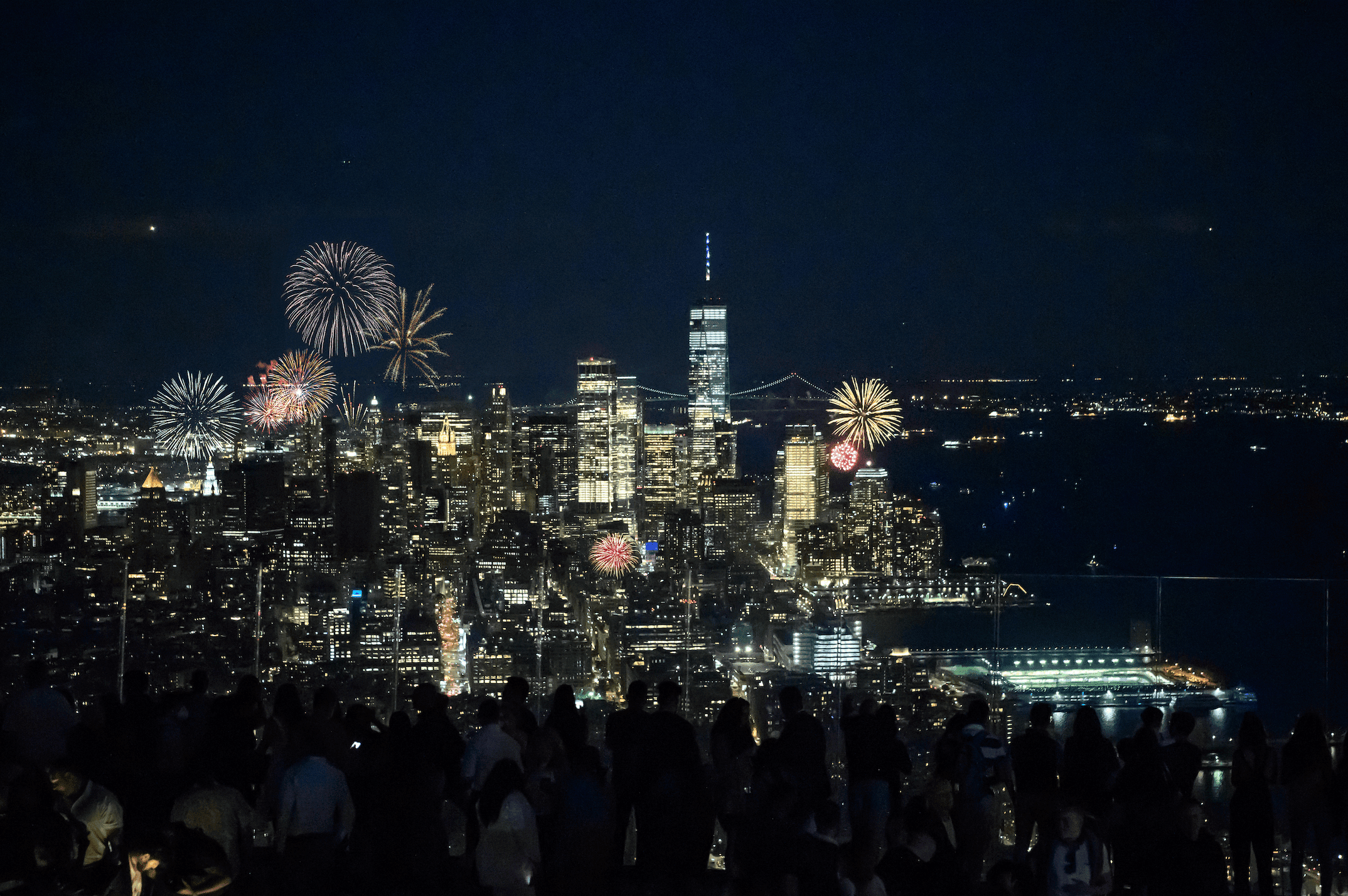 fireworks display in new york city
